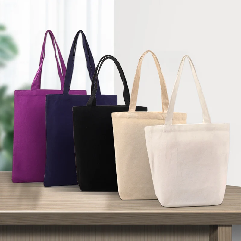 

Organic cotton tote bag canvas material grocery packing bags shopping tote cotton bag, Customized color
