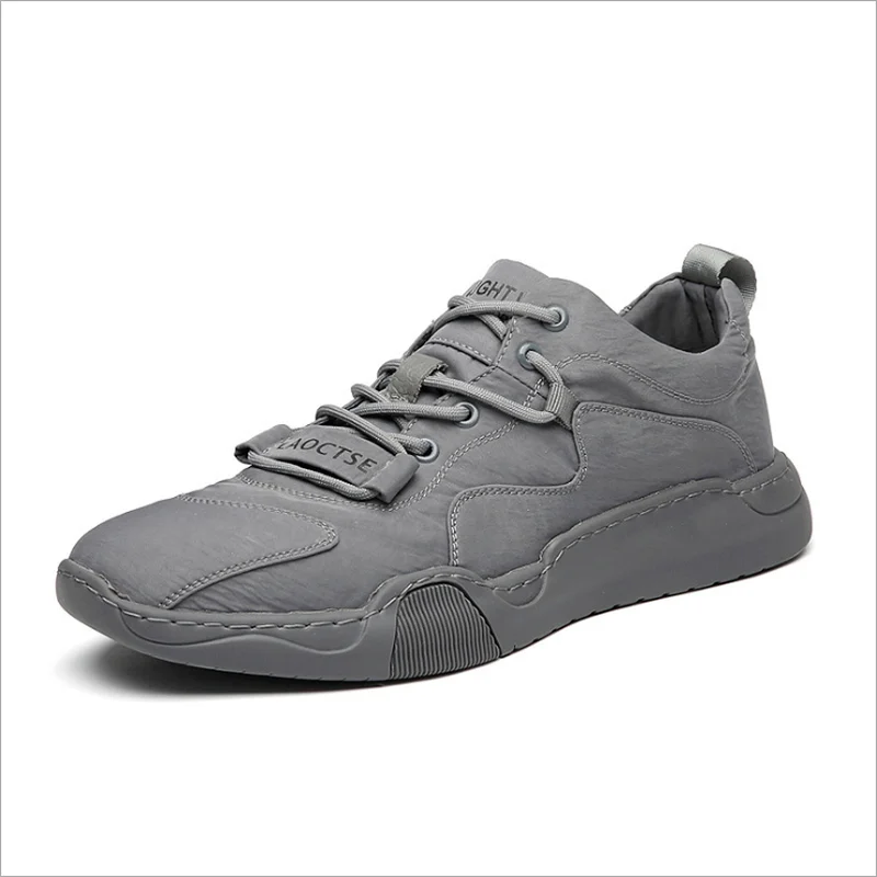 

Dropshipping Ice Silk Cloth Shoes Men's 2021 Summer Hot Sale New Breathable Sports Casual Footwear Low-top Flat Sneakers for Mal