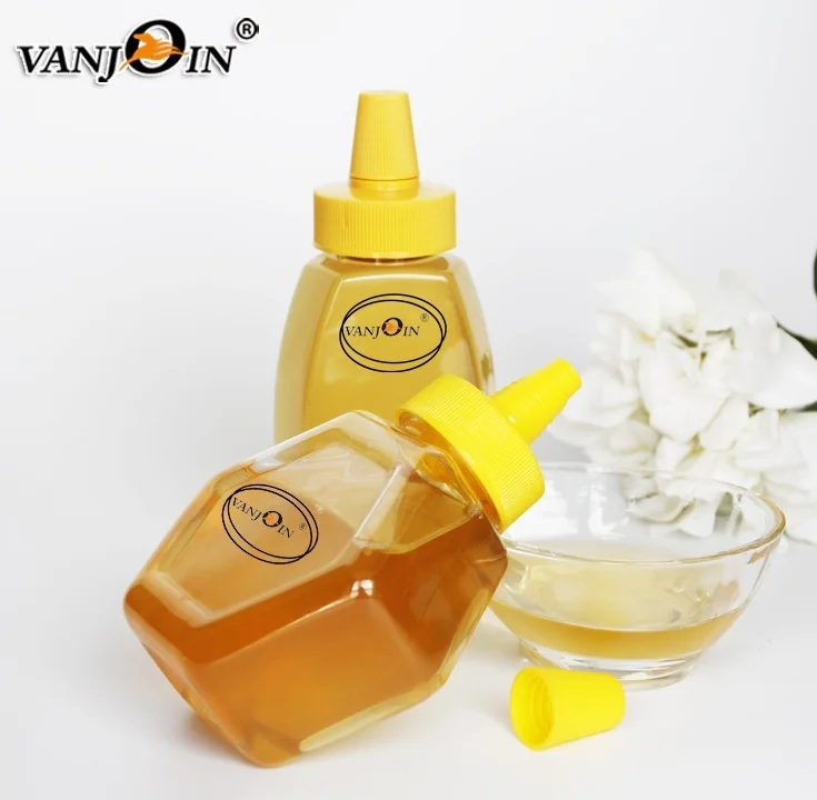 Pet Plastic Bottle Honey Bottle 360g 500g 1kg Clear Pet Squeeze Food