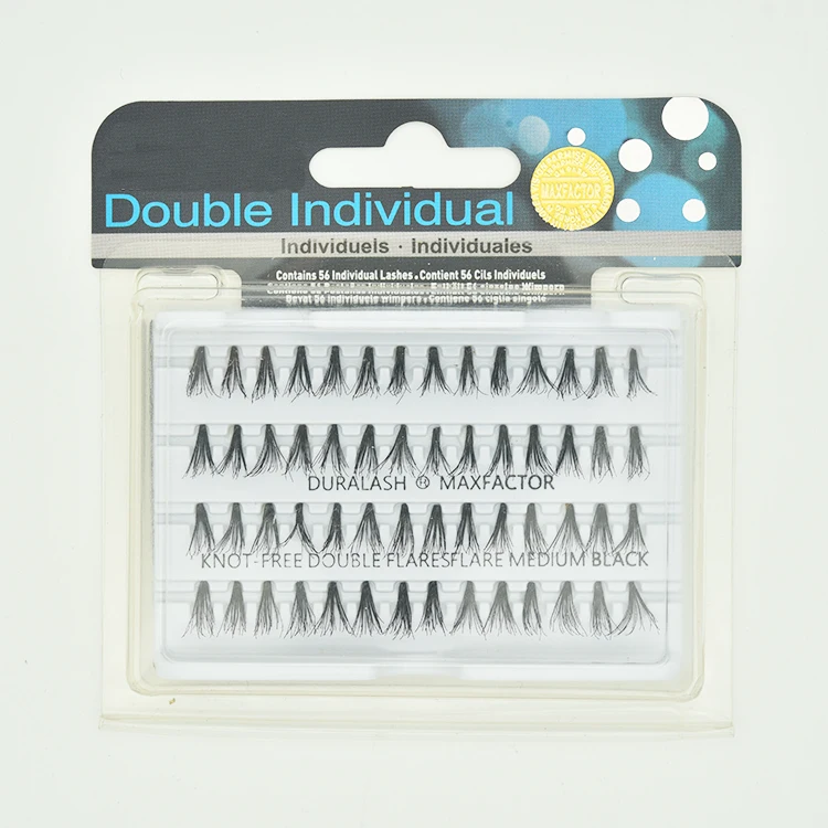 

Private label Silk Lashes Knot Free Volume Pre-Fanned Eyelash Extension Fans Flare Thick Individual Eyelashes