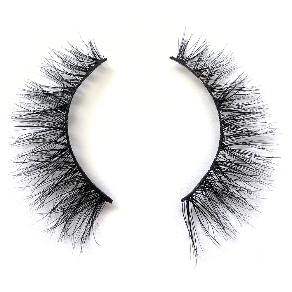 

Muting 3D Mink Eyelashes Vendor 15Mm 16Mm 18Mm 20Mm Mink Lashes 3D Mink Eyelashes With Custom Eyelash Packing, Natural black