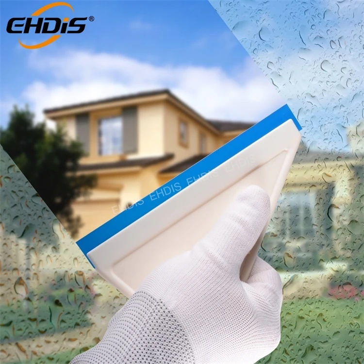 

Ehdis Wholesale Handle Rubber Car Sticker Shower Washing Squeegee Tool Dropship, White
