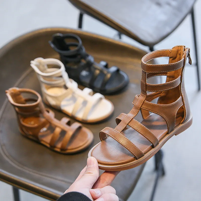 

2021 Kids High Quality Fashion summer Roman sandals MSgx-92