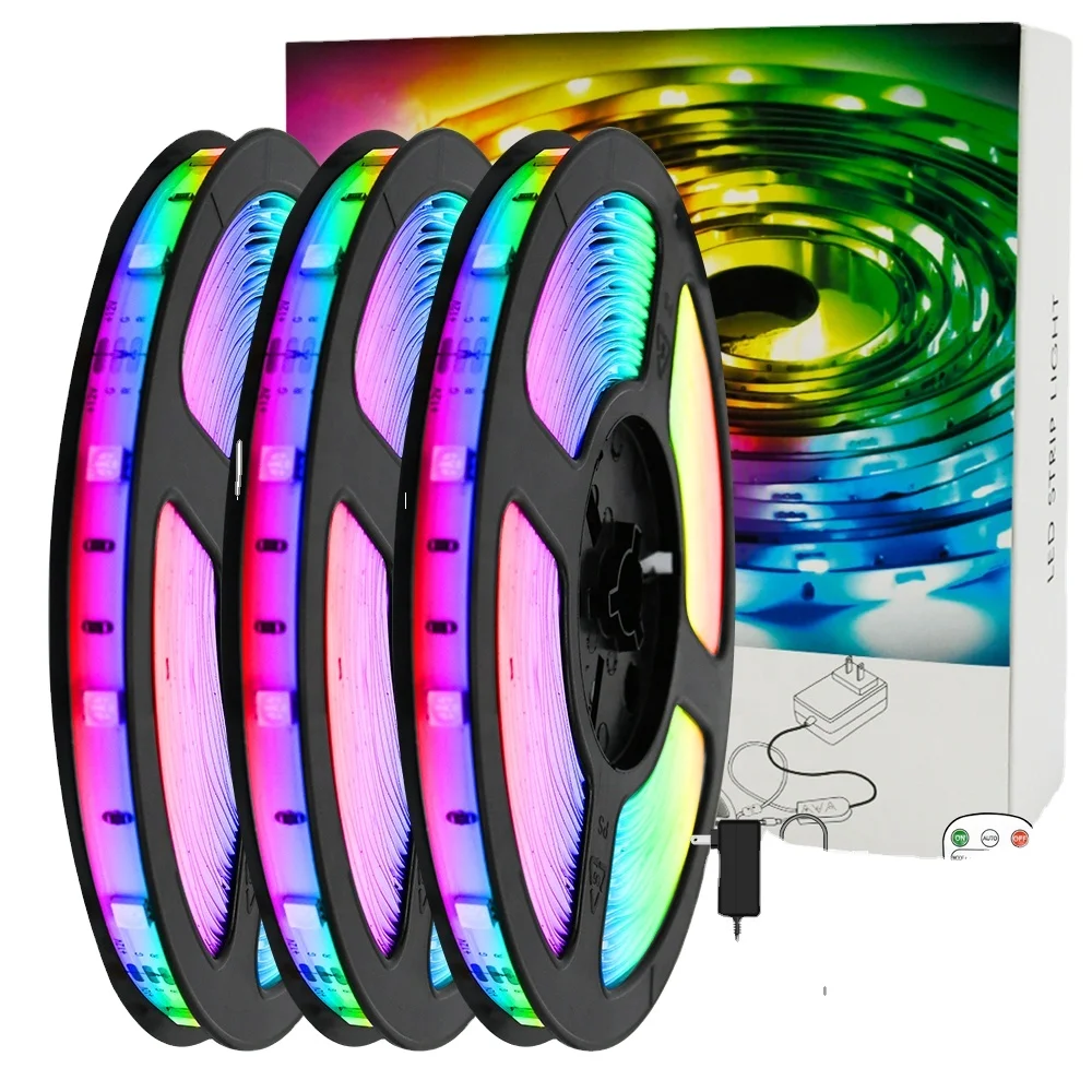 2020 Hot Selling 12V Led Light Strip Led Smd 5050Rgb Rgb 164Ft Flexible Waterproof Strip Light Led