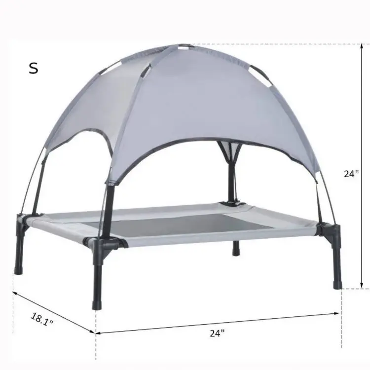 

Pets At Home Puppy House With Covered Top Elevated Dog Bed With Canopy