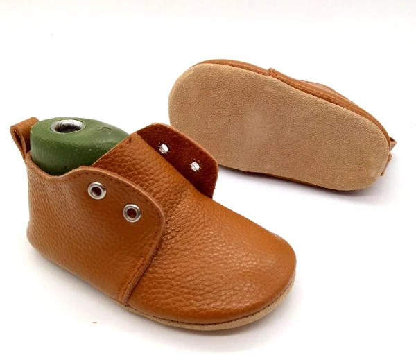 

high quality designer casual leather slip on new born kids shoes baby girl boy