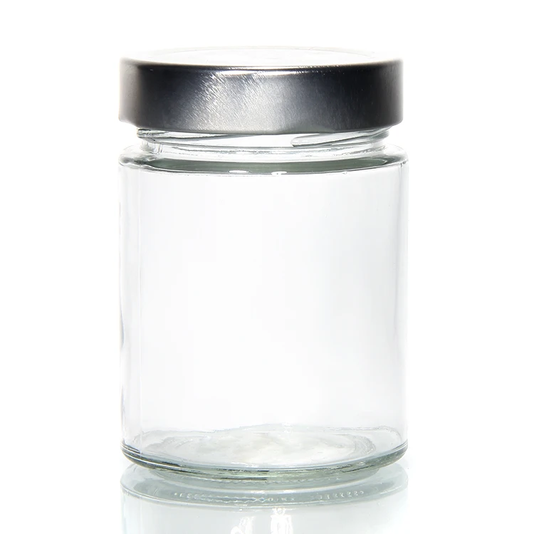 

Wholesale Twist-Off Normal Flint 250Ml Glass Jar With Lug Top, Transparent