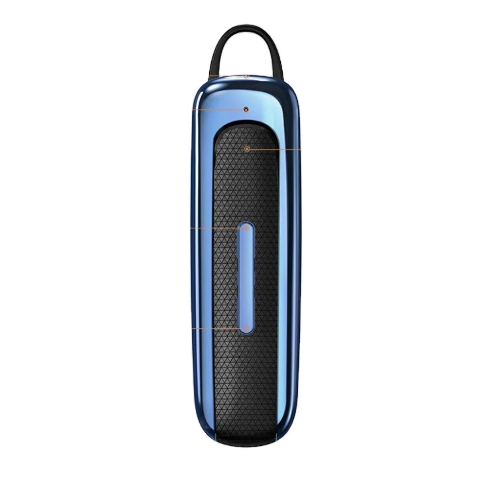 

E1 Wireless blue tooth headset 5.0 single ear call mini car long standby sports waterproof headset, Black white