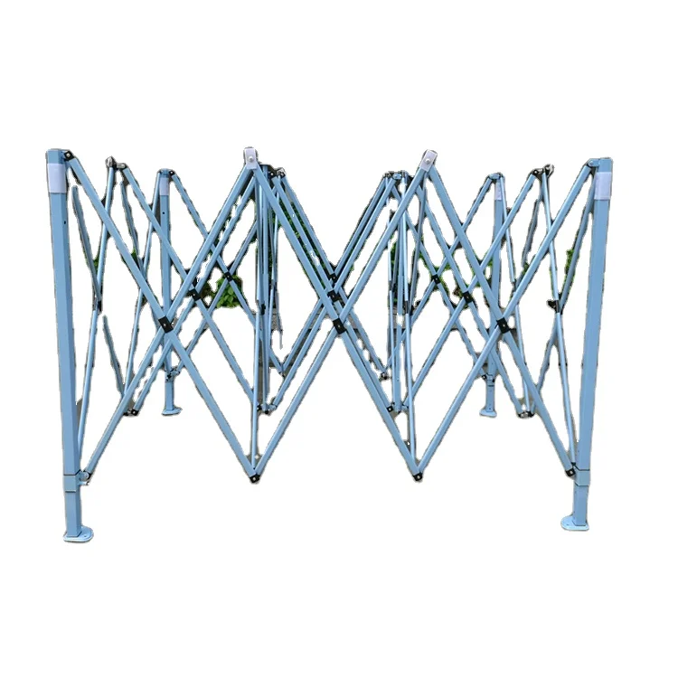 

Wholesale 3*4.5M or 10x15ft Steel tent frame for folding tent, Light blue