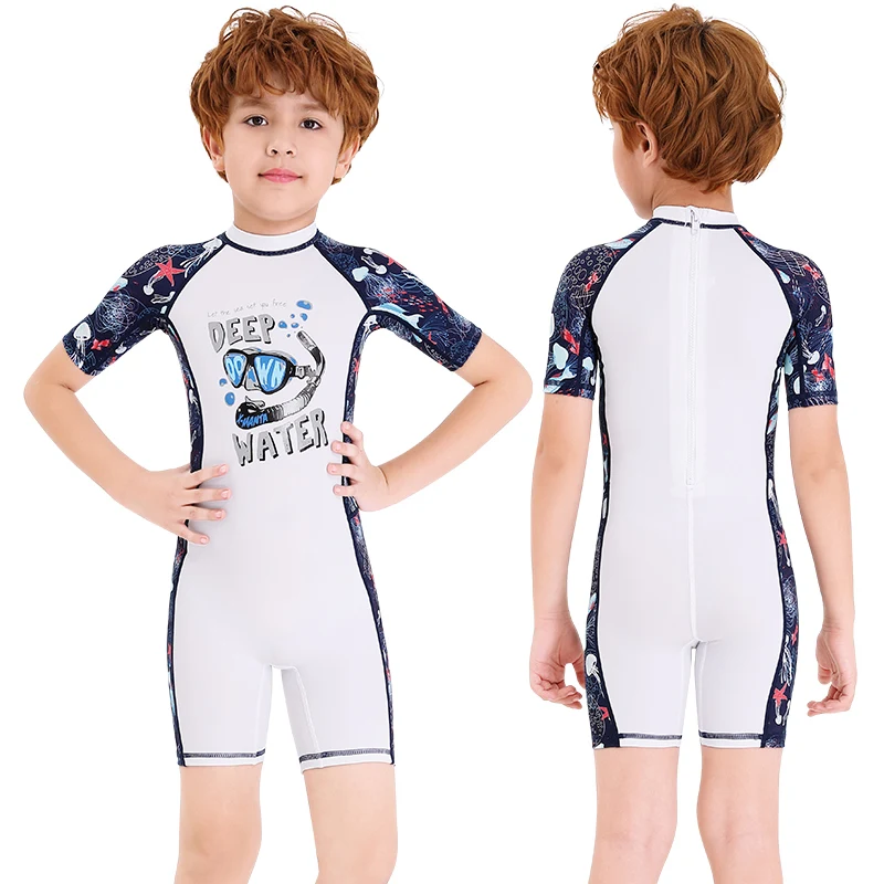 

children one piece set divingsuit Long Sleeve Bikini with UPF 50+ Sun Protection kid swimmingsuit