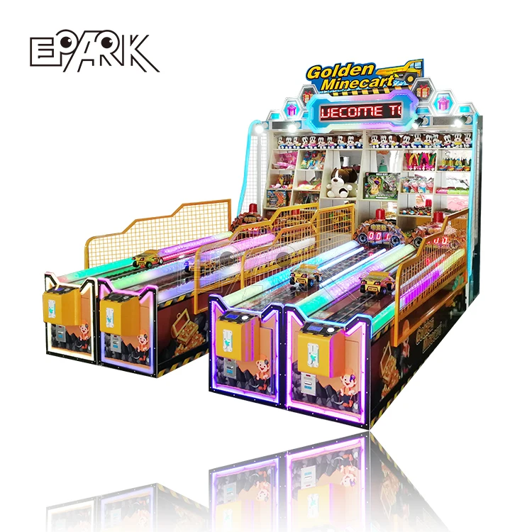 

High Income Amusement Park Indoor Parking Carnival Booth Entertainment Arcade Game Lottery Car Pushing Win Prize Machine