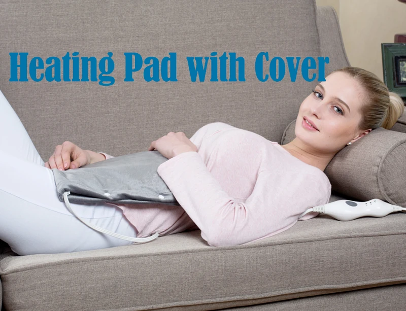New Technology Ce Gs Cb Approval Back Belly Heating Pad Electric With Fleece Cover For Muscle