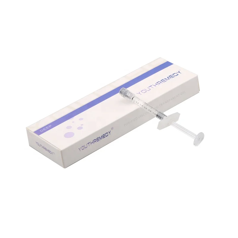 

Korea cross linked hyaluronic acid filler 1ml/syringe dermal, Transparent