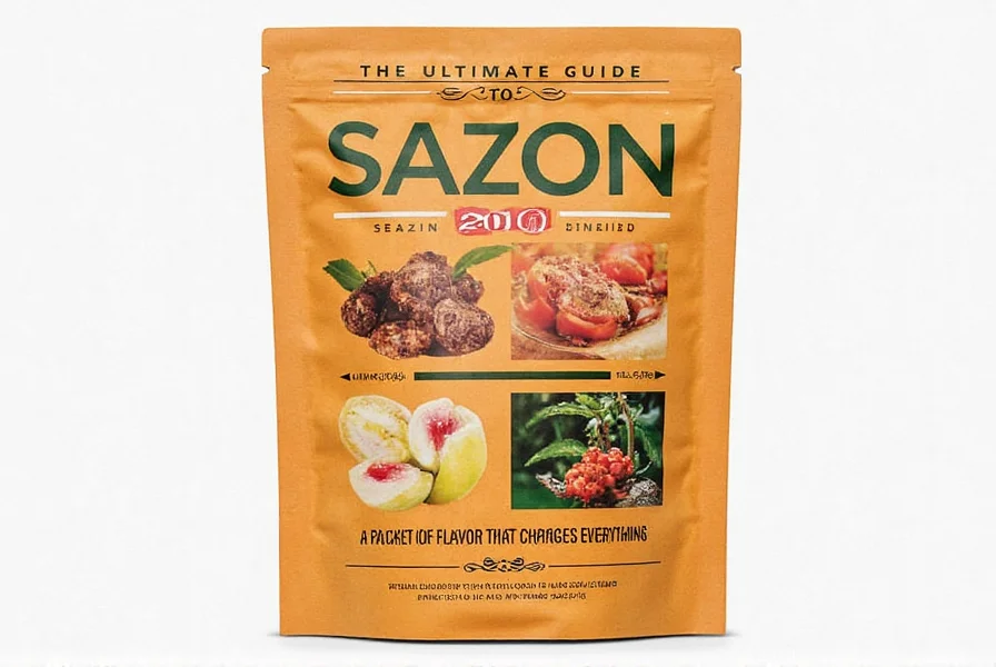 Packet of sazon