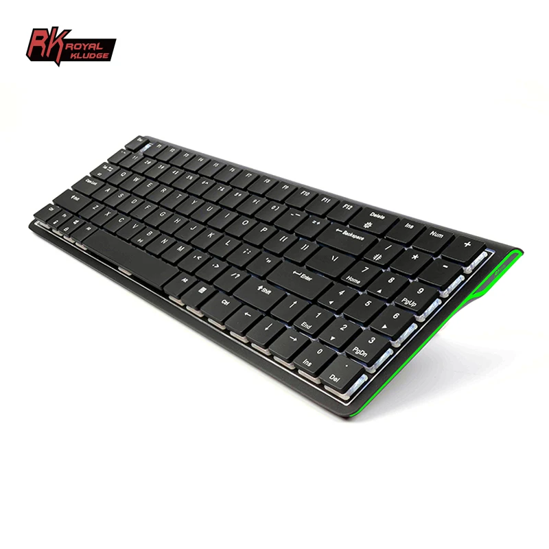 

Royal Kludge RK929 96 keys ultra-thin laptop phone typewriter dual mode low profile switch wireless mechanical keyboard RK 929