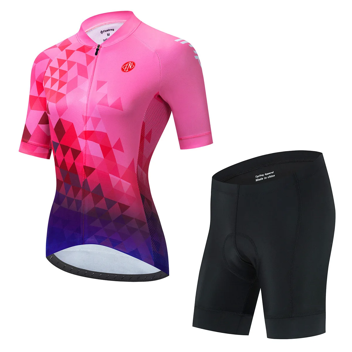 

Wholesale Sublimated Cycling Wear Short Sleeve Breathable Cycling Jersey for Women