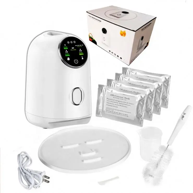 

Oxygen Electric Fruit And Vegetable Facial Mask Machine, White