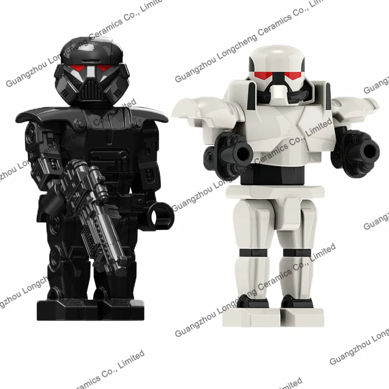 

SW Movie Dark Storm Training Robot Mini Assembled Building Block Brick Trooper Action Figures ABS Plastic Kid's Toys XP395 XP403