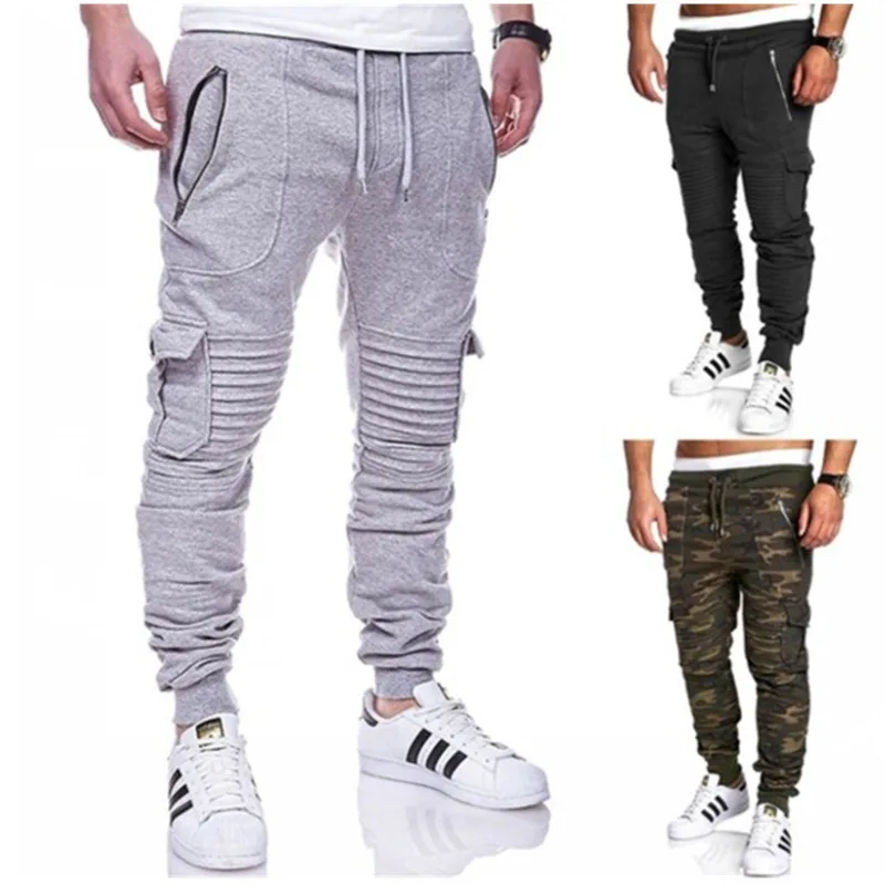 

2021 hot selling two piece men's fitness pants set, Picture