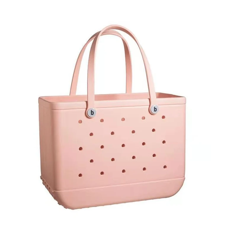 

2021 Wholesale Women Summer Beach bag Fashion Women Shopping Tote Shoulder bag Waterproof Silicone jelly Candy Handbag, 12 colors