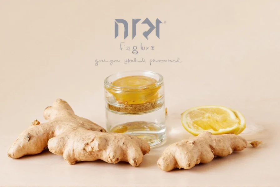 Comparison chart showing different ginger preparation methods and their bioactive compound concentrations