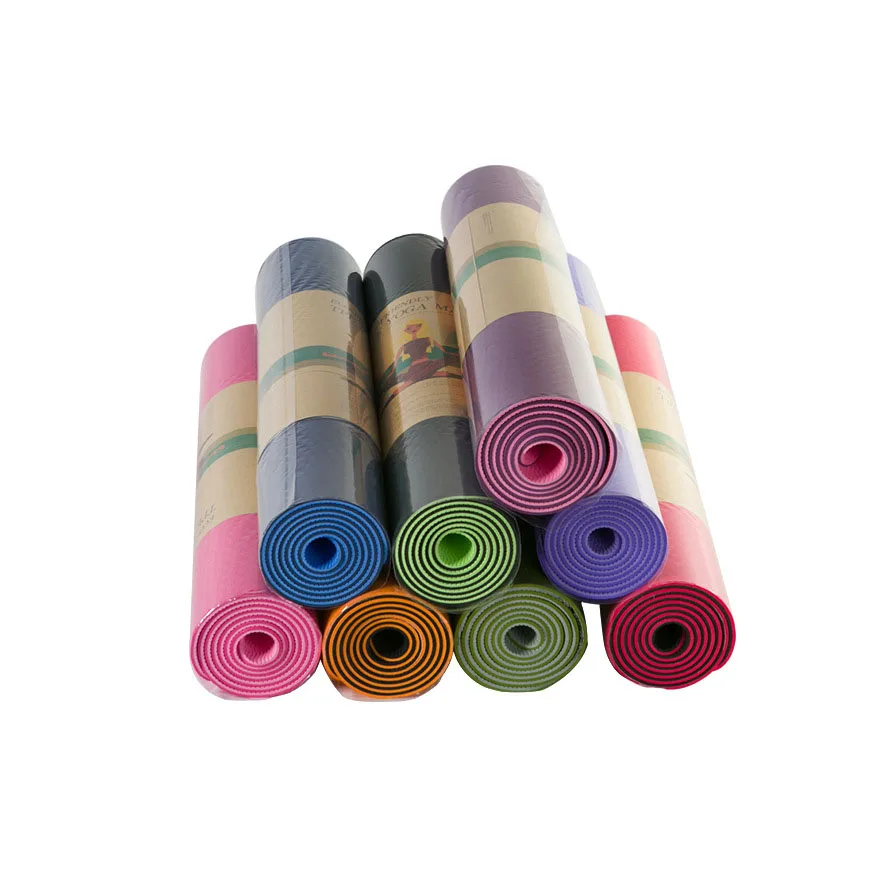 

Yoga Mat Eco Friendly Durable Comfortable Anti Tear TPE Cheap Yoga Mat Eco Friendly Soft Custom Technic OEM, Customized color