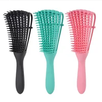 

Adjustable Massage Detangling Brush for Hair Textured 3a to 4c Kinky Wavy/Curly/Coily/Wet/Dry/Oil/Thick/Long Hair
