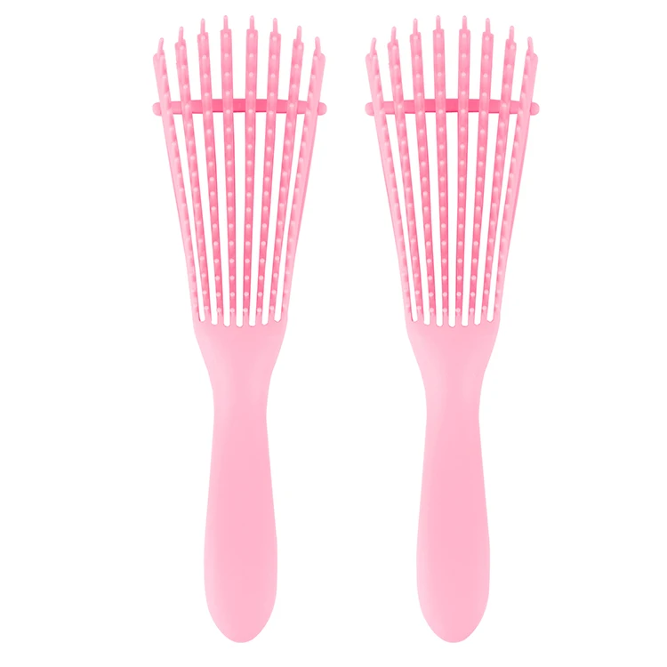 Natural Hair Detangler Brush Detangling Brush For African America 3a To