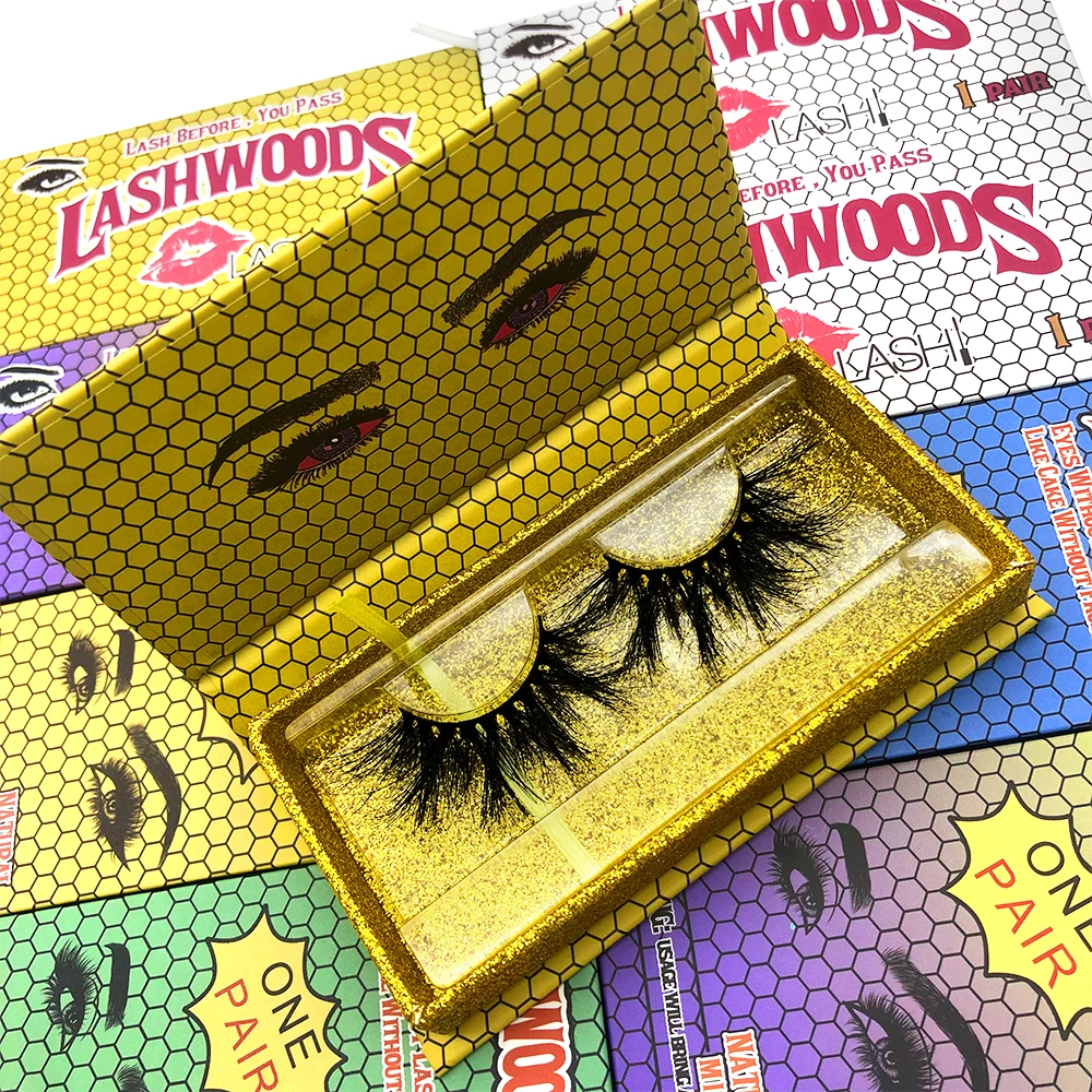 

Wholesale 3d fluffy full strip lashes christmas lash box private label 25mm mink eyelash vendor customized boxes, Natural black