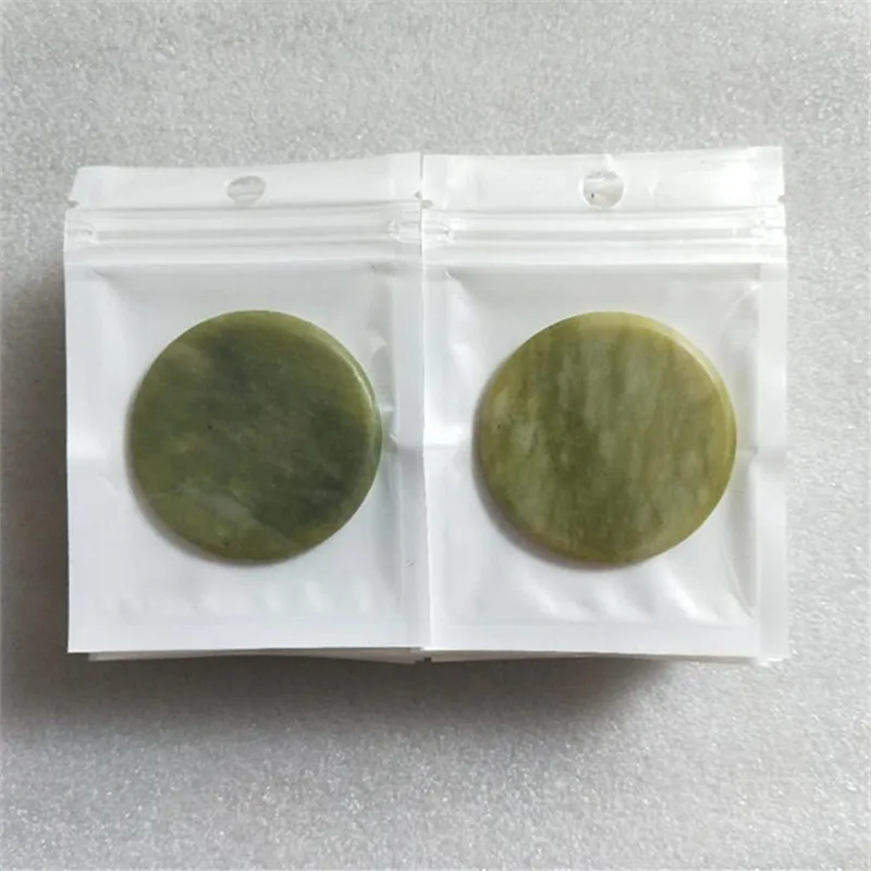 

Wholesale Round pink green jade stone lash Glue Holder Eyelash Extension Adhesive Glue Pallet Stand Holder