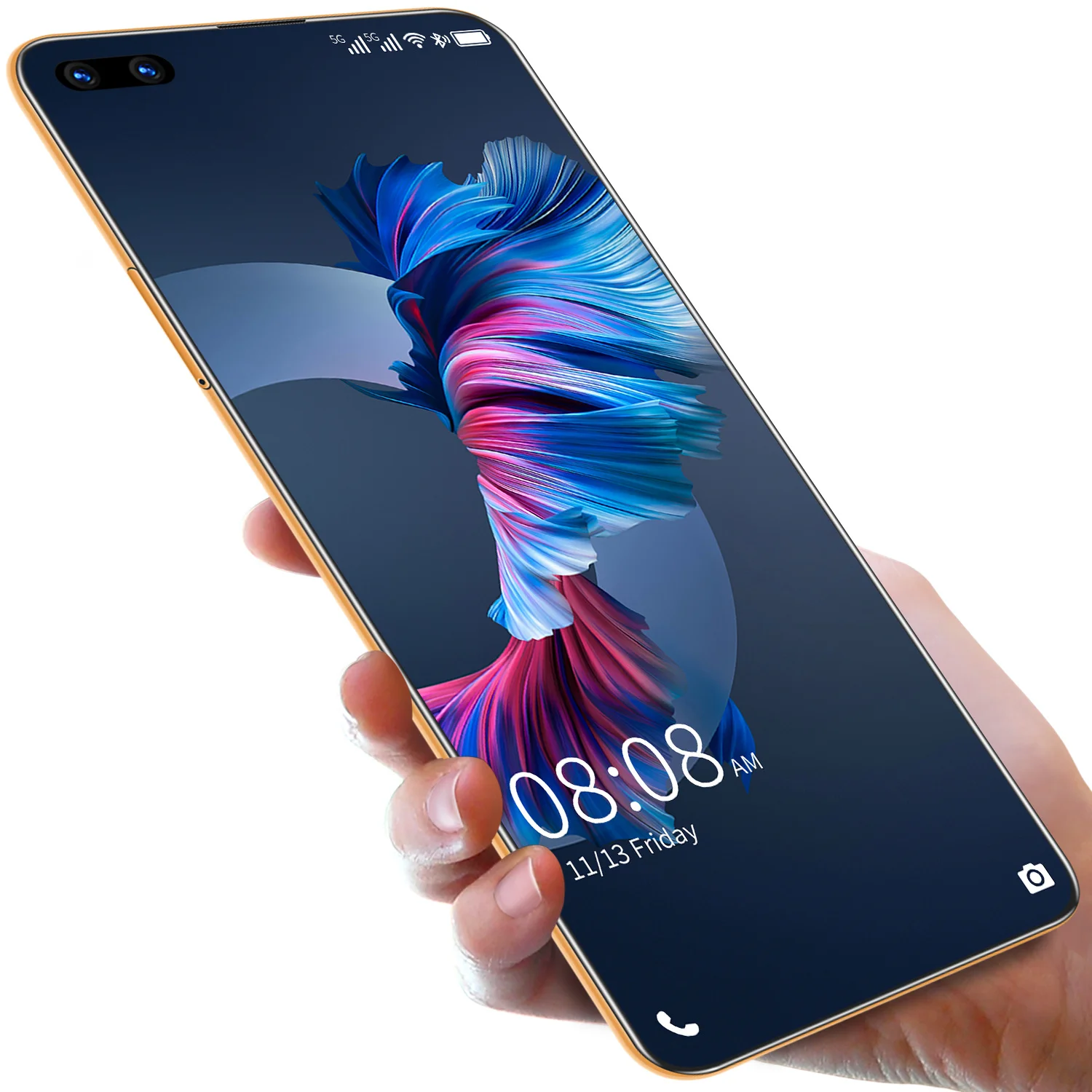 

Hot selling Original Mate40 Pro+ 7.3inch Full screen 8+256GB 4G Mobile phones Android Face Unlock 6000mah Dual SIM Smartphones, Black/silver/yellow/green