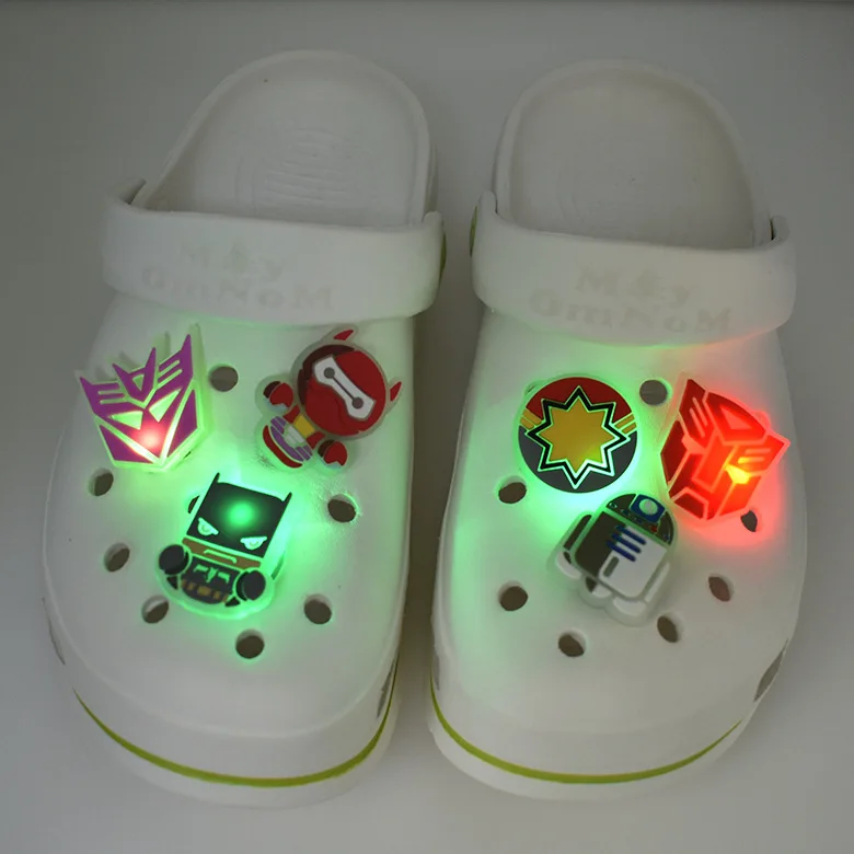 

charm for shoe upper flashing decoration led light up kids shoes lighting shoes, Picture