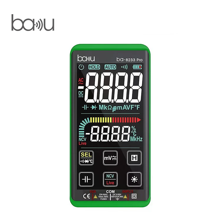 

New product BAKU ba-8233 Pro Intelligent Digital Multimeter