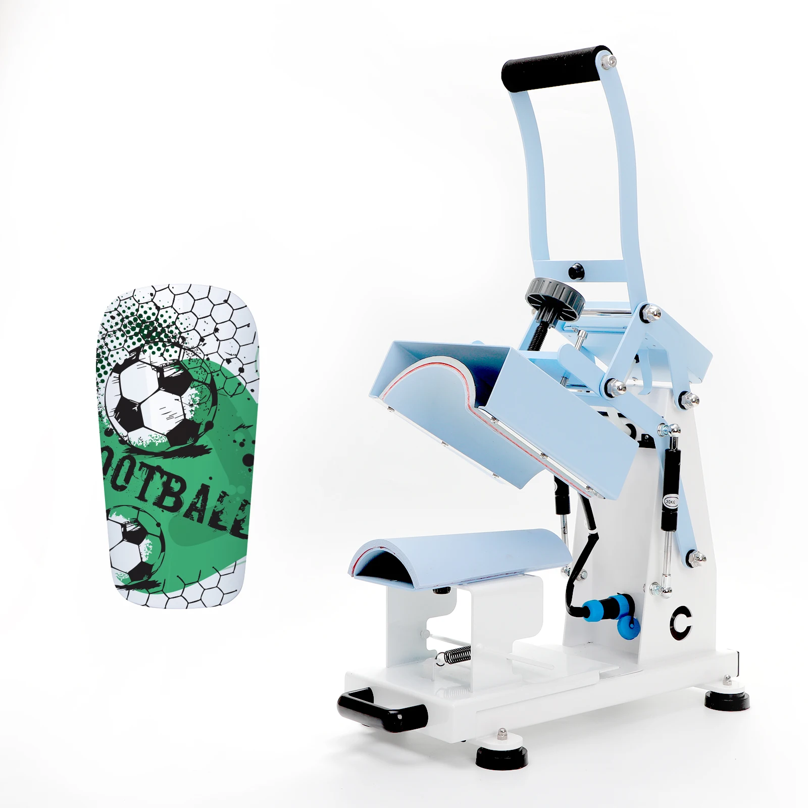 

PYD Life New Arrival Shin Guard Machine Wholesale Lcd Control Professional Sublimation Shin Guard Heat Press Machine