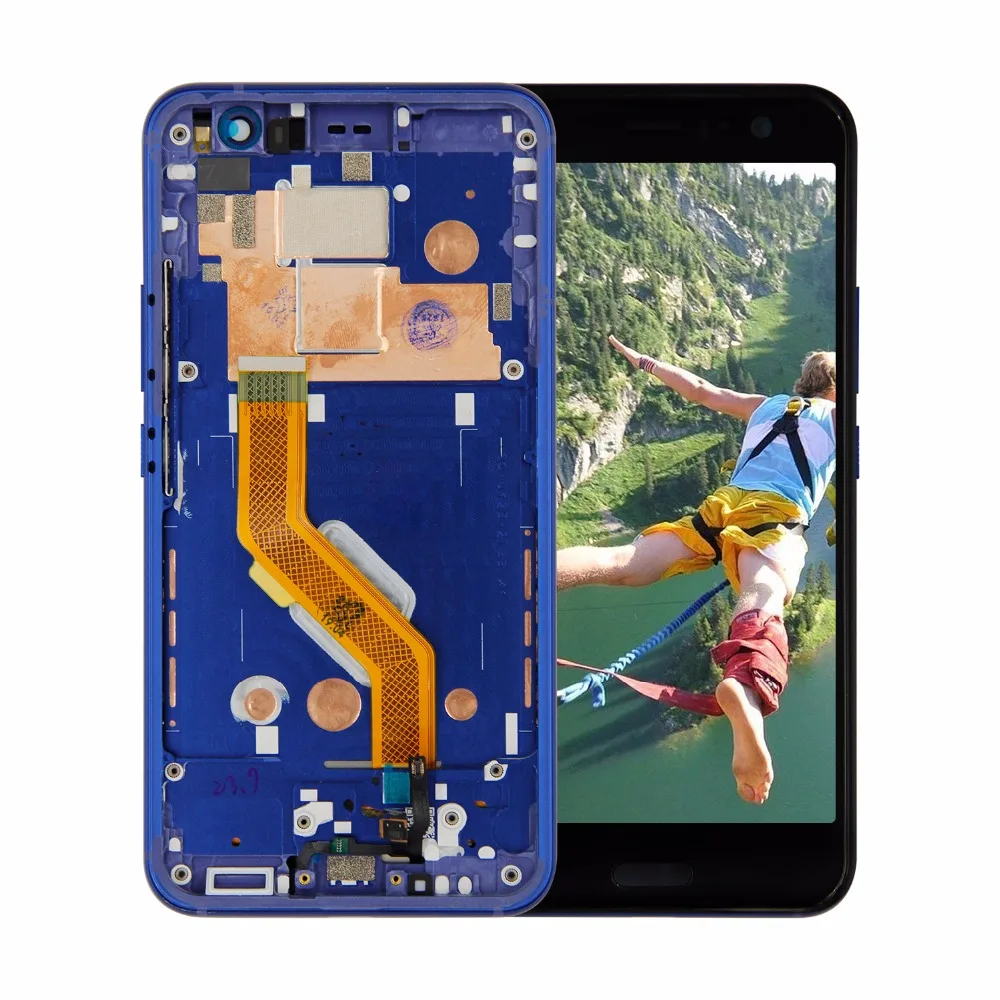 

U11 LCD Display For HTC U11 LCD Touch Screen With Frame Digitizer Assembly for HTC for U11 lcd