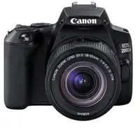 

CANON EOS 200D II Digital SLR Camera Black KIT EF-S 18-55mm F4-5.6 IS STM