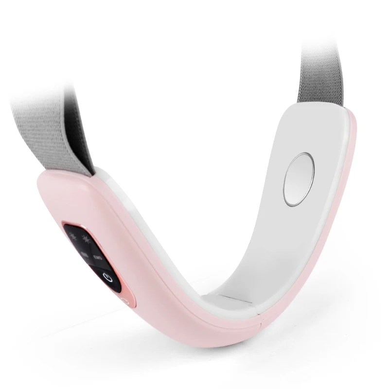 

Lifthing Masseter Uplifting Machines Facial Led Masager Electric Firming Equipment Electric V Shape Microcurrent Face V, Pink