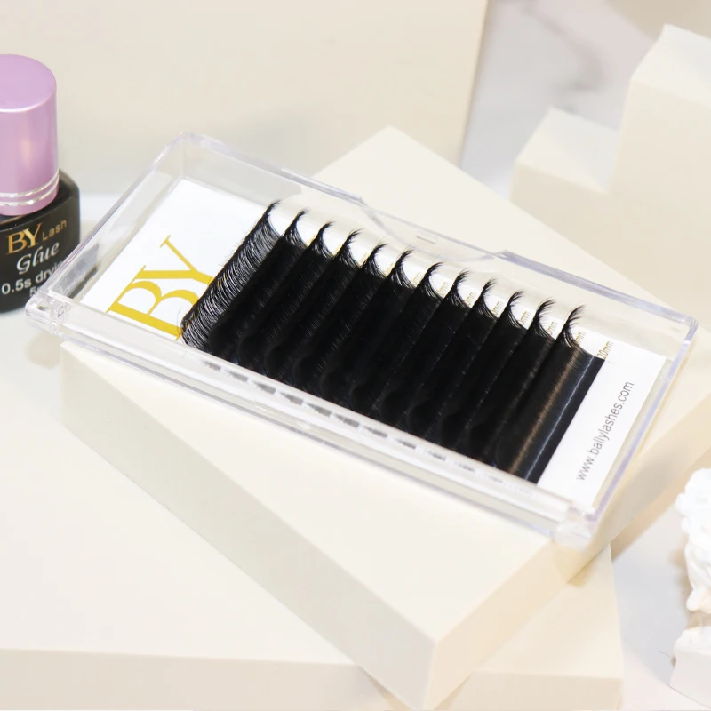 

Ballylashes Volume Lashes Extension 12/16/20 Rows 0.02-0.08MM J B C CC D DD U L M LC LD Beauty Lash