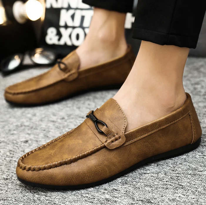 

2021 Latest design fashion men footwear soft comfort casual shoes for man