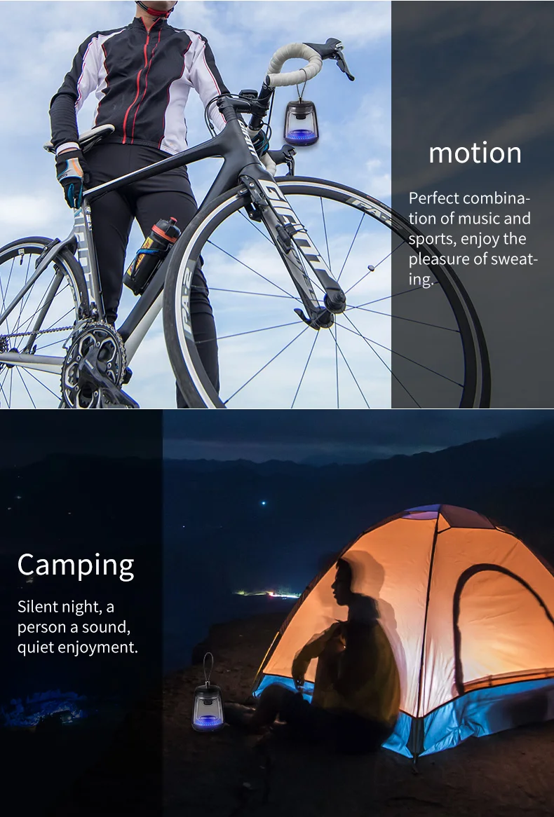 2020 NEW Product Led Light Lamp TWS Wireless Car Party BT Speaker - ANKUX.COM