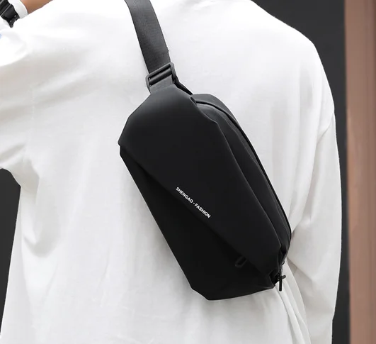 

Custom logo acceptable wholesale fashion adjustable belt travel sport unisex fanny pack waist bag