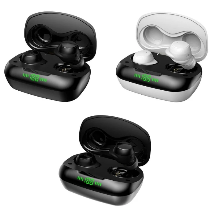 

New Wireless Waterproof Headphones Touch Control Noise Cancelling Mini Earphone with Voice Assistant