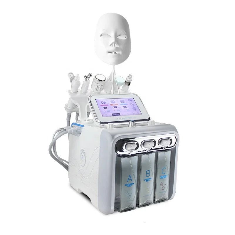 

2020 Newest Facial Cleaning Beauty Device hydra 6in1 H202 beauty machine Facial machine