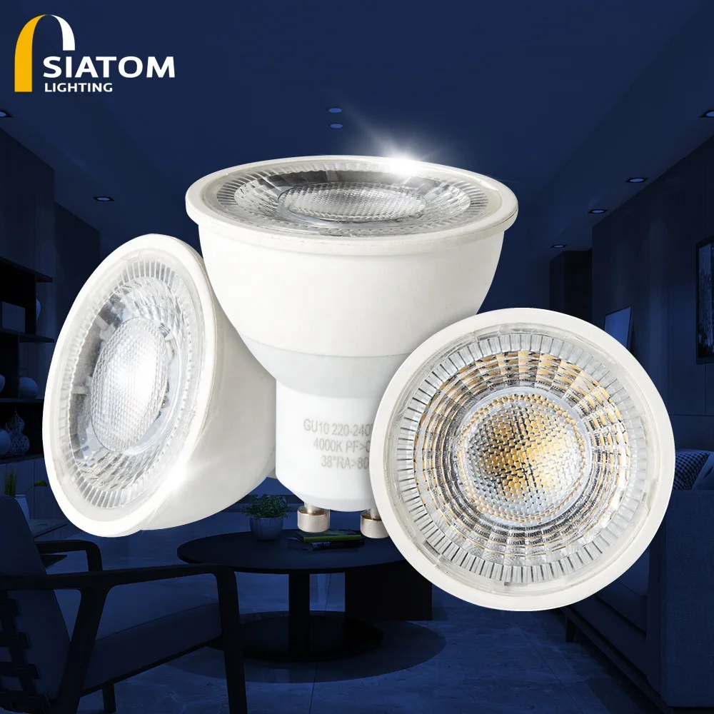 Hot selling CE ROHS LED Spotlight 2700K GU10 6W Dimmable For Indoor Lighting