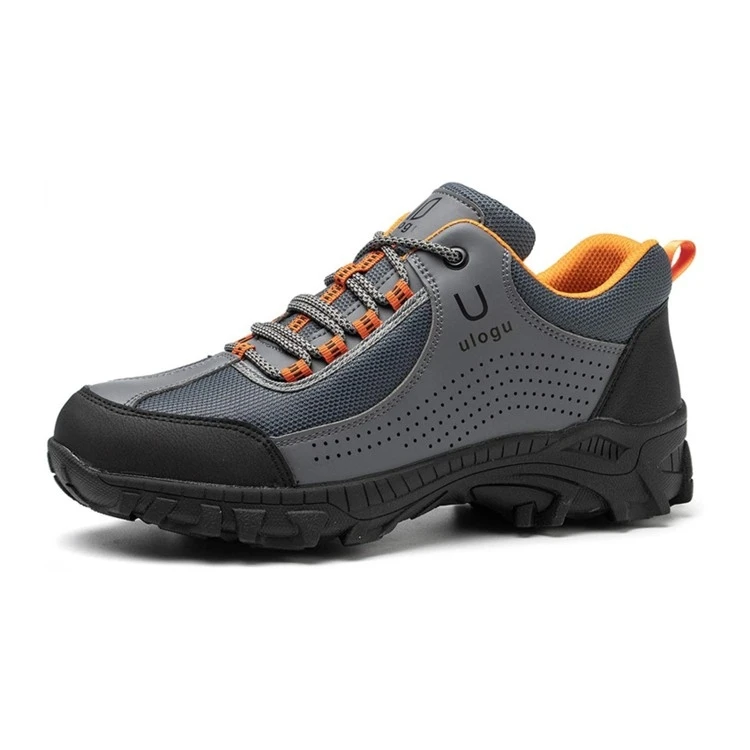 

Security Puncture-proof Anti-slip Lightweight Breathable Construction Men Safety Shoes Toe / Safty Shoes with Steel Rubber Yili