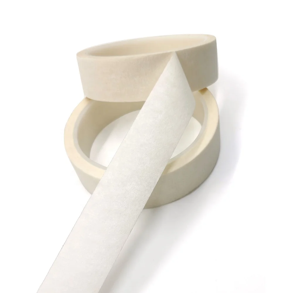 

Single sided white crepe paper masking tape for decoration