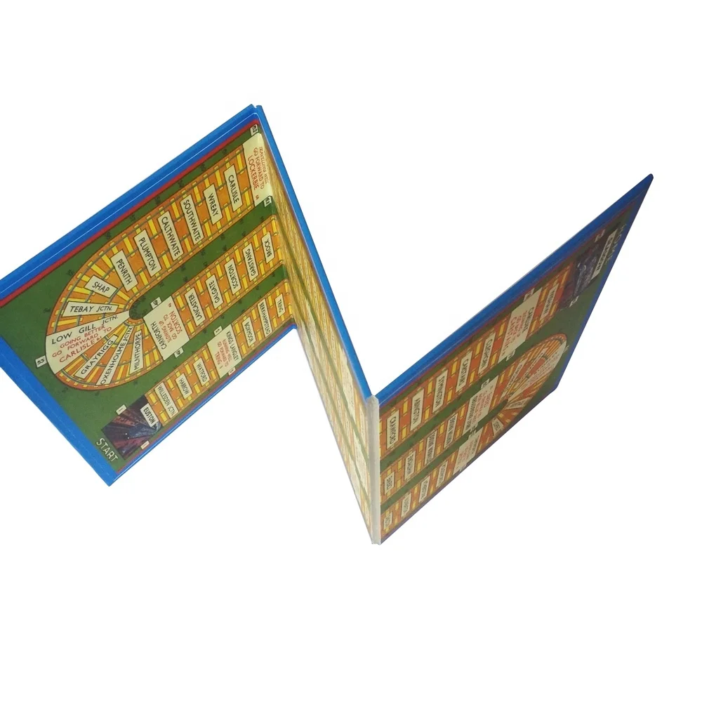 Custom Wholesale Paper Folding Game Board For Board Game Buy Blank