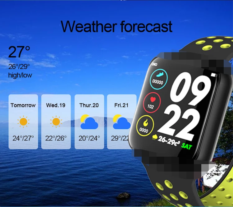 smartwatch activity f8