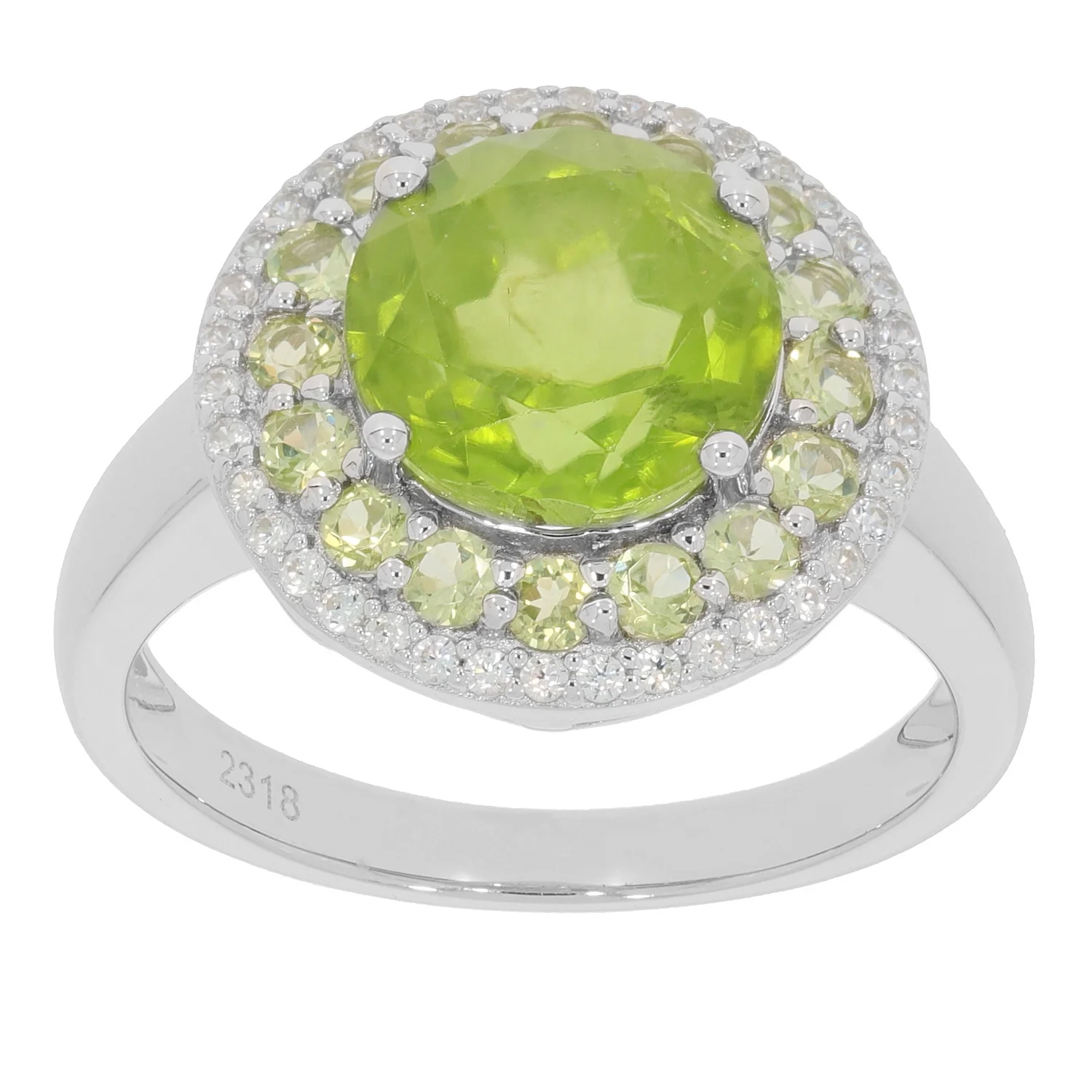 

Latest 2021 Primary Stone Natural Gemstone Dainty genuine peridot Jewelry 925 Sterling Silver Wedding Women Ring