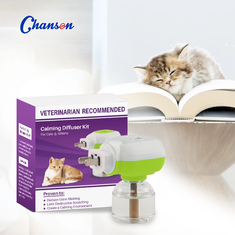 Pet Relax Dogs & Cats Calming Diffuser Kit New Improved Antistress